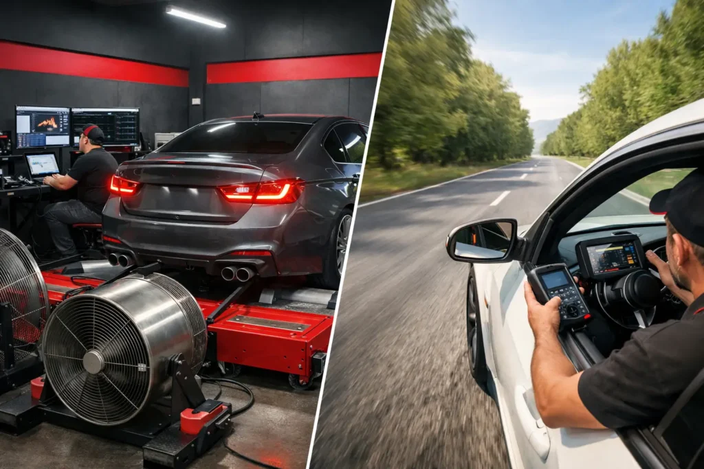 AWD dinamometar naspram Dyno Drive testa