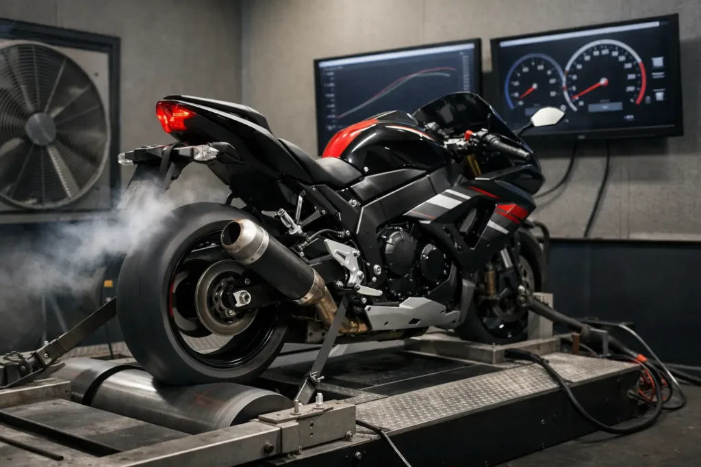 Bike dyno: šta stvarno mjeri snagu motocikla