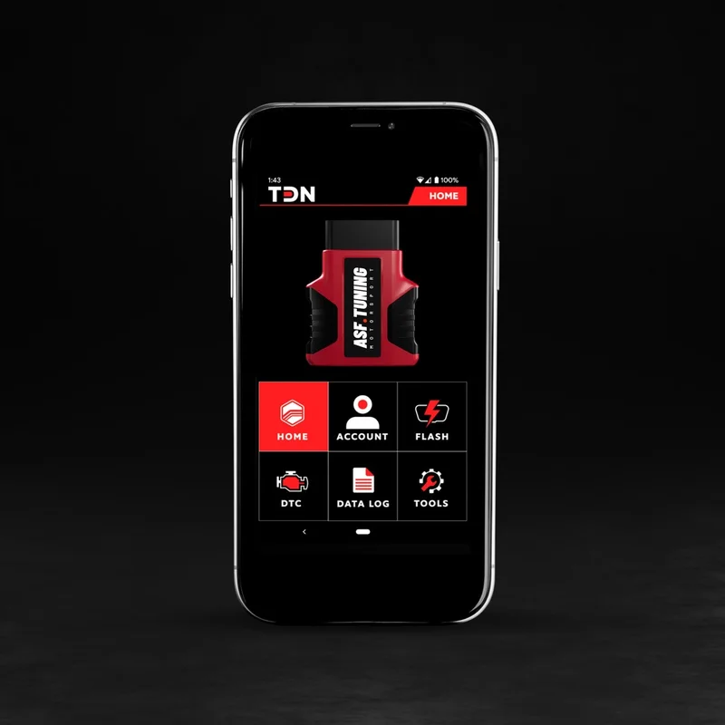 ASF RTD i TDN aplikacija na telefonu