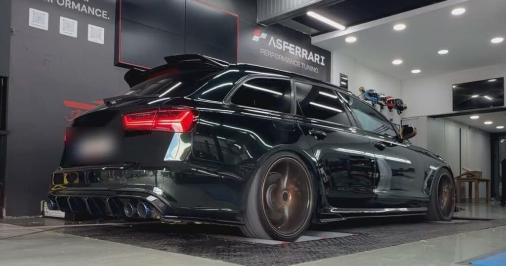 Audi A6 C7 Avant 3.0 TFSI Stage 2 dyno: 453 KS