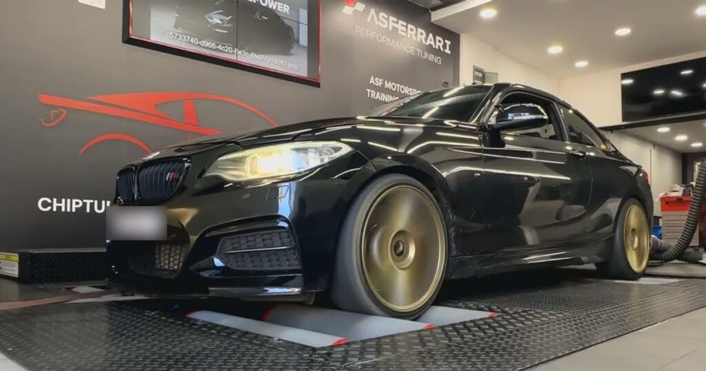 BMW M235i Stage 2 dyno: 400 KS
