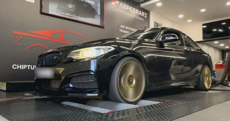 BMW M235i Stage 2 dyno: 400 KS