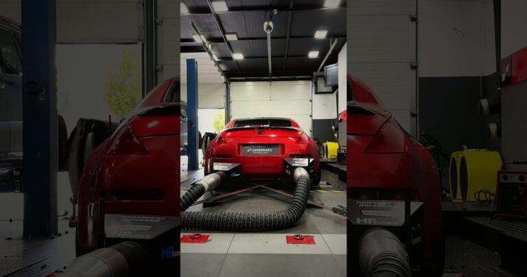 Nissan 350Z Stage 2 dyno: 331 KS